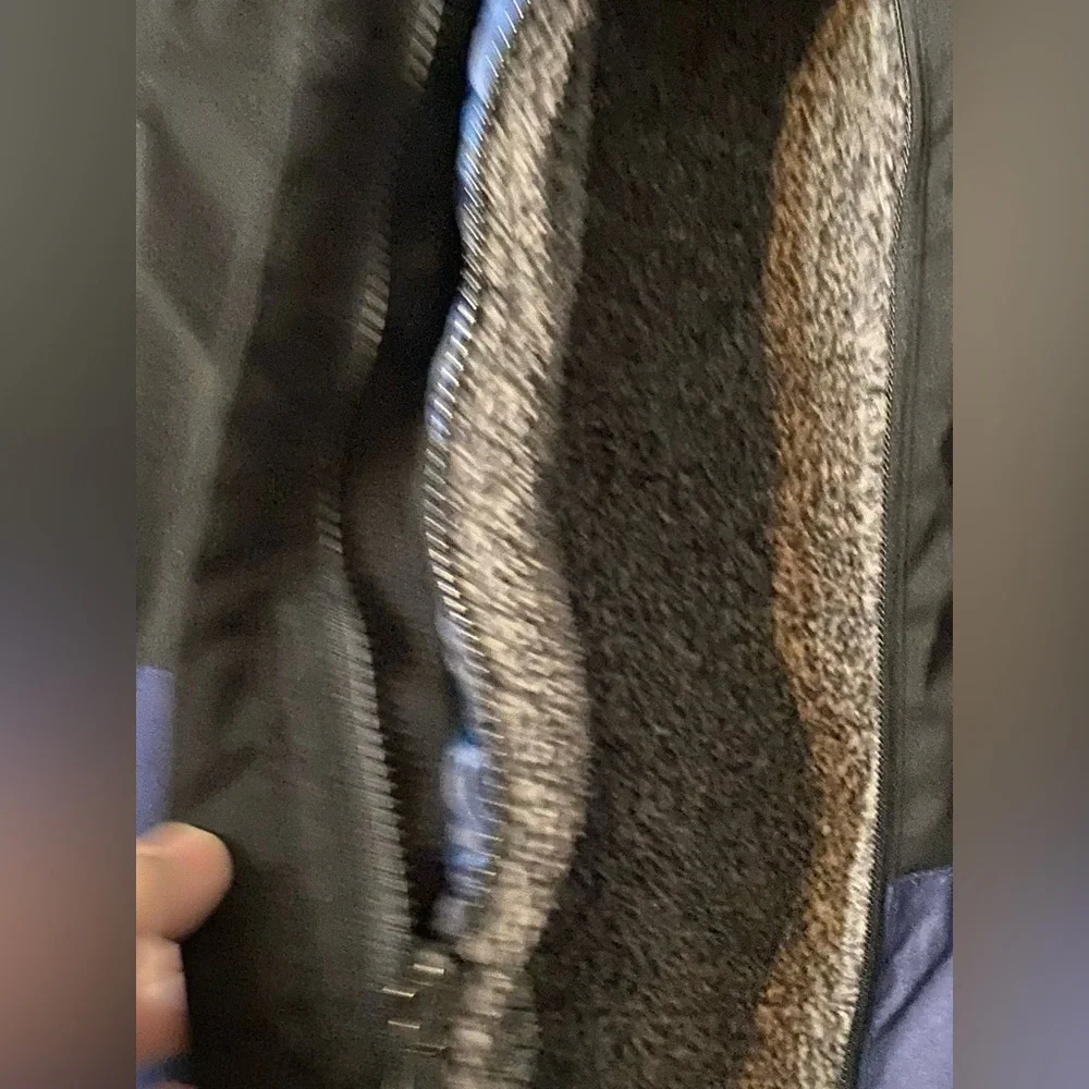 Gerry Kids Black and Blue Puffer Jacket 4 in 1 coat with hat - Picture 5 of 6